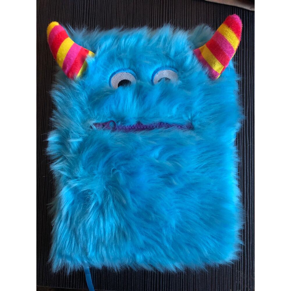 My Fuzzy Feelings Hardcover Notebook Ribbon Bookmark Zipper Mouth Cara Jenkins